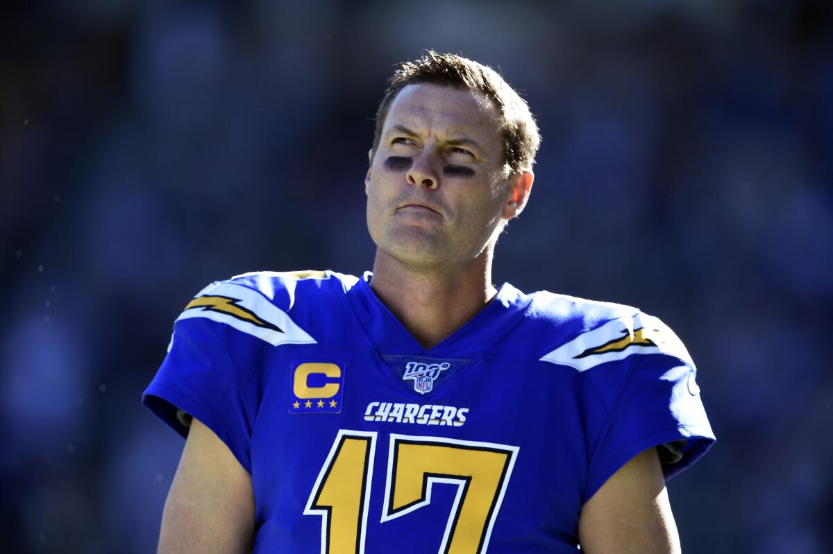 Los Angeles, California, USA. 6th Oct, 2019. Los Angeles Chargers