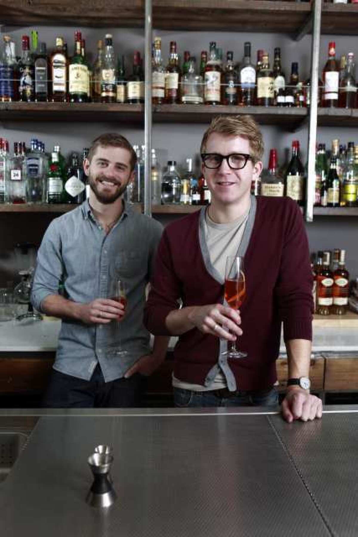 Alex Day (right), a partner at drinks consultancy Proprietors LLC, will be at the Taste food festival.