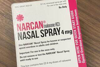 Naloxone opioid overdose medication, known by the brand name Narcan, is available at the Ramona Sheriff’s substation.