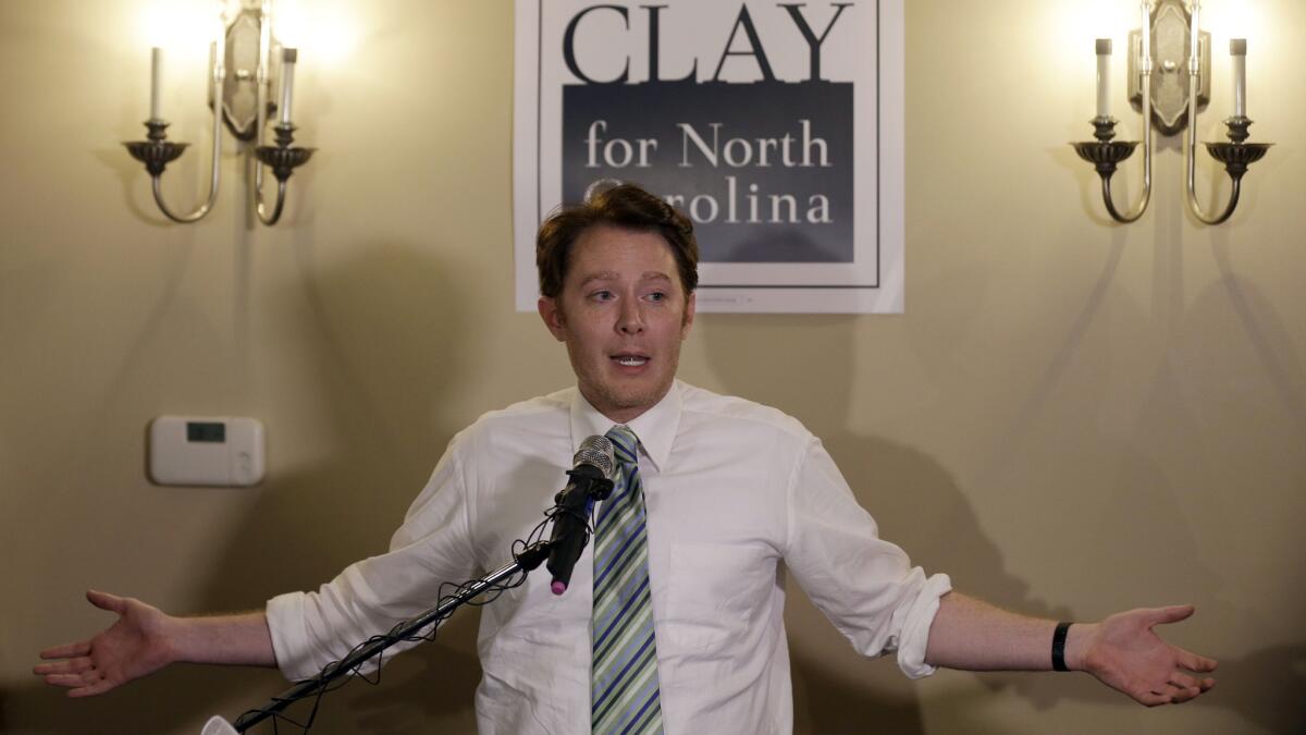 Clay Aiken has some campaigning advice for Hillary Clinton.