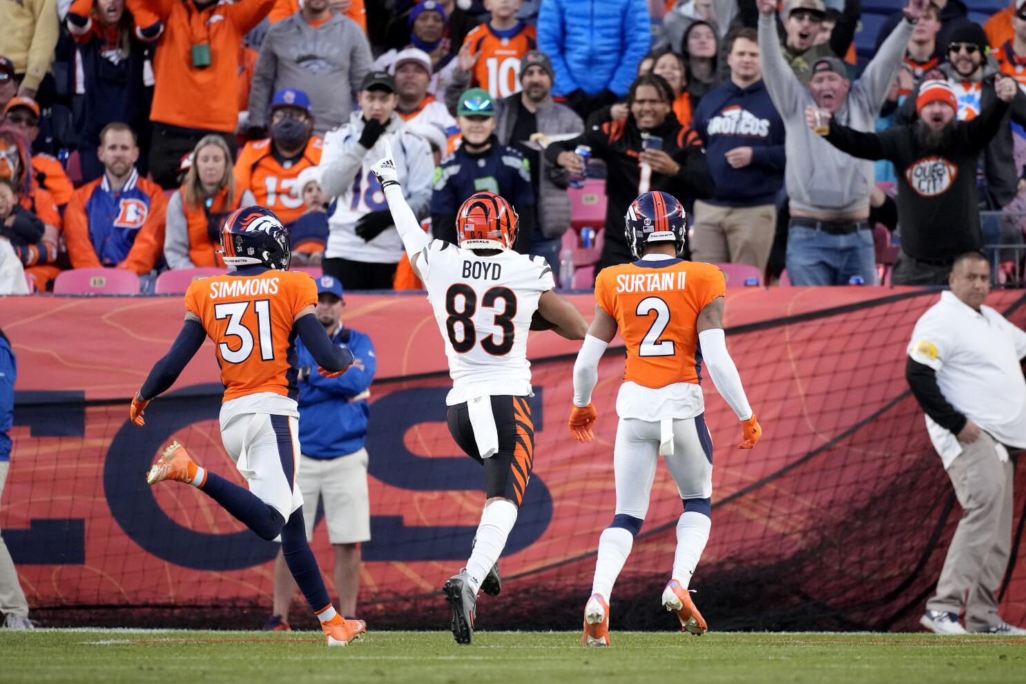 Evan McPherson breaks Bengals' record with 58-yard field goal