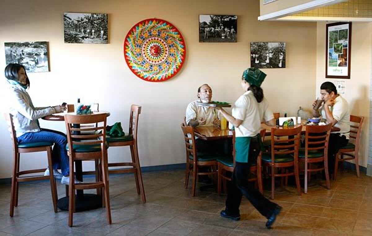Las Delicias features authentic Costa Rican cuisine and an attentive staff.