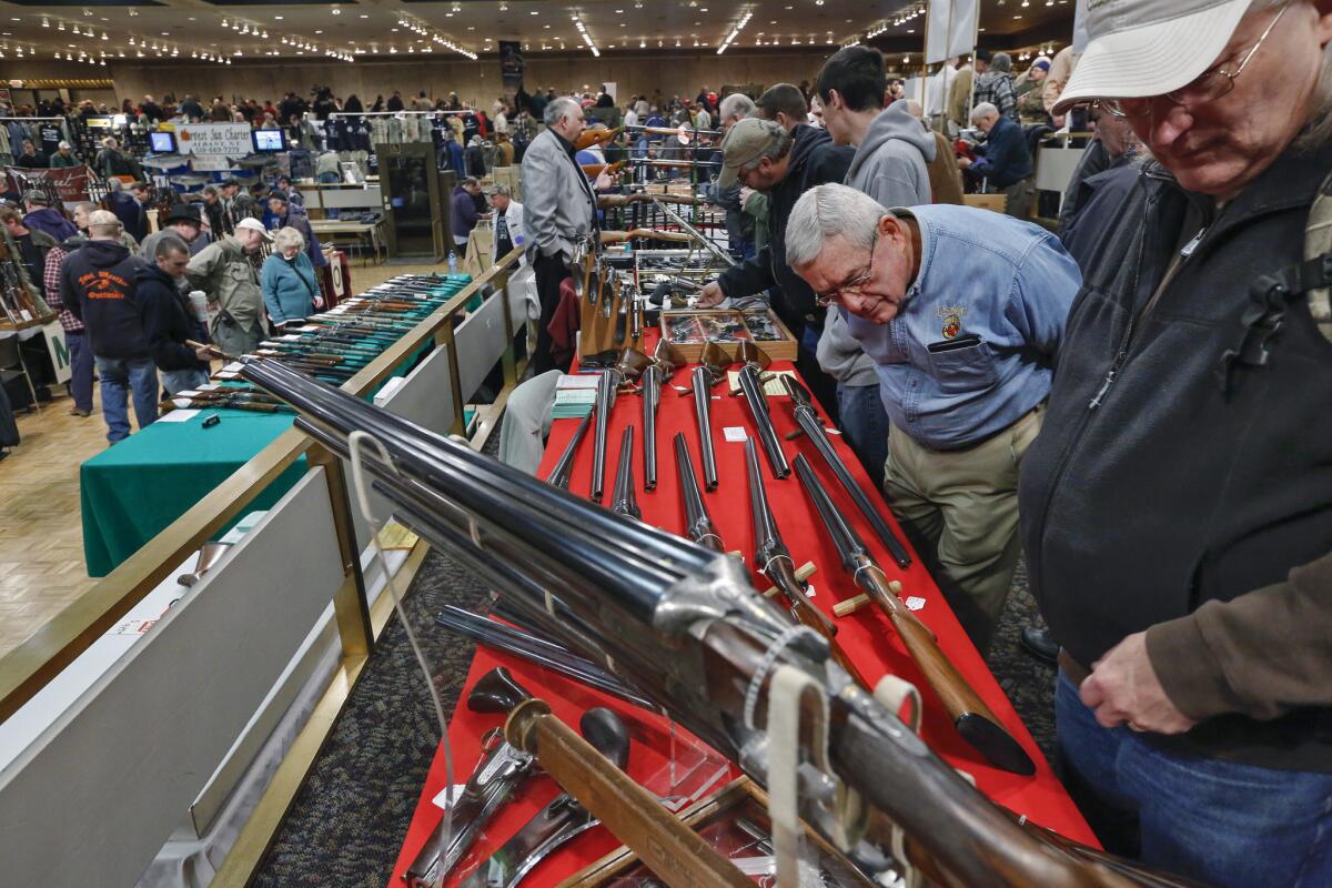 In January, gun enthusiasts gathered for the annual New York State Arms Collectors Assn.'s Albany Gun Show.