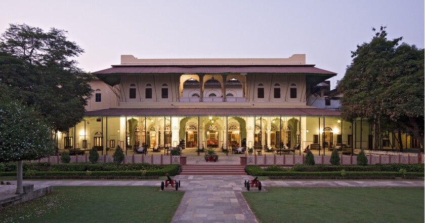 Movie fans may recognize Castle Kanota in Jaipur, India, as the set of the Viceroy Club in "The Second Best Exotic Marigold Hotel."