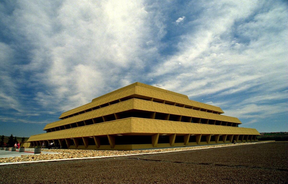 The Chet Holifield Federal Building in Laguna Niguel, shown in a file photo.