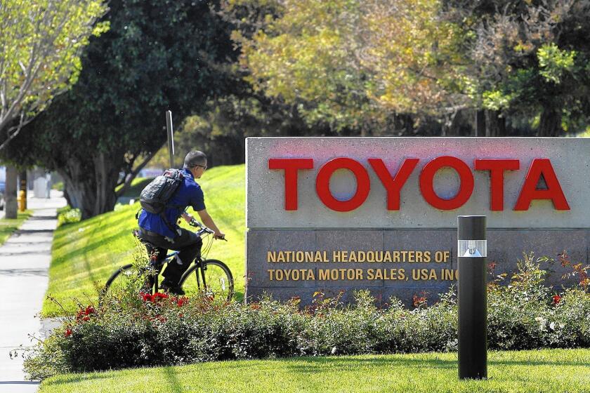 Toyota's move from its Torrance facility, above, will occur over the next three years as the new headquarters is built in Plano, Texas.