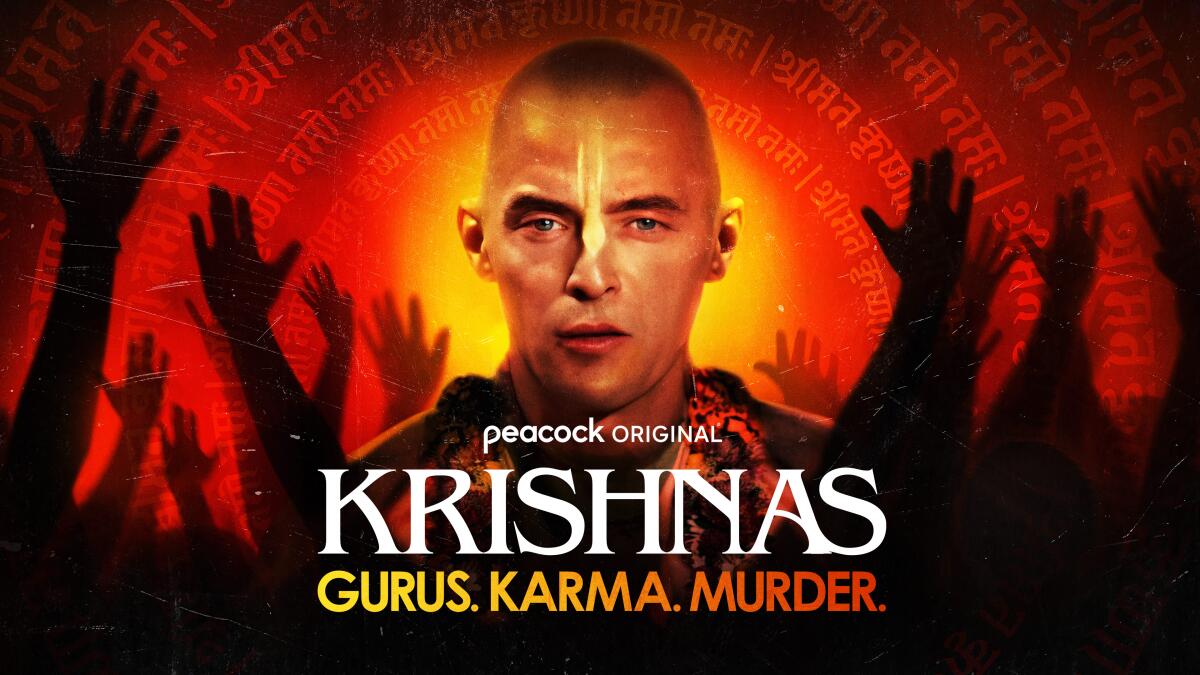"Krishnas: Gurus. Karma. Murder" on Peacock.