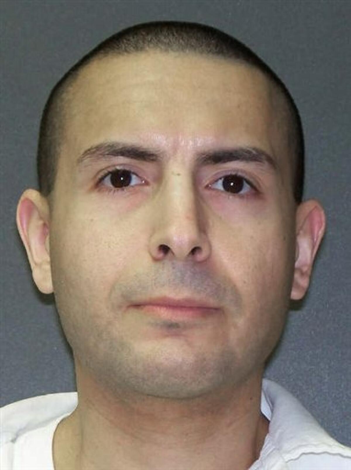 This undated handout photo released by the Texas Department of Criminal Justice shows death row inmate James Edward Martinez who was executed at the Texas prison in Huntsville, Tuesday, March 10, 2009. Martinez, 34, was convicted of a double slaying on Sept. 21, 2000, of his former girlfriend and her male friend outside a Fort Worth apartment complex. Sandra Walton, 29, was shot at least nine times. Michael Humphreys, 19, was hit eight times. (AP Photo/Texas Department of Criminal Justice)