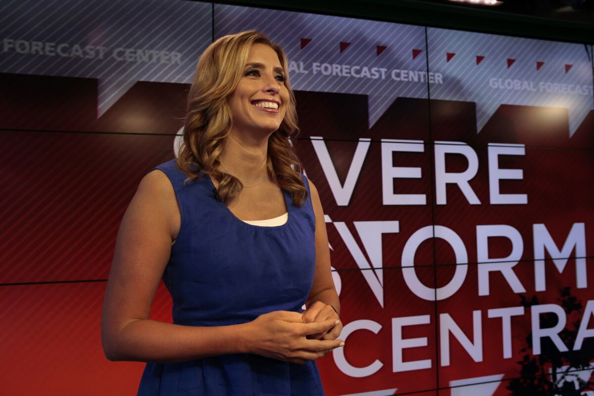 Stephanie Abrams, co-anchor of the Weather Channel's "Wake Up With Al," which is being canceled, will move back to the channel’s Atlanta studios. Al Roker will still appear on the Weather Channel from New York.