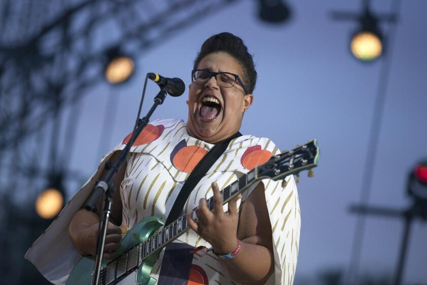 Alabama Shakes' Brittany Howard sends the Outdoor stage crowd into full dance mode at Coachella on April 10.