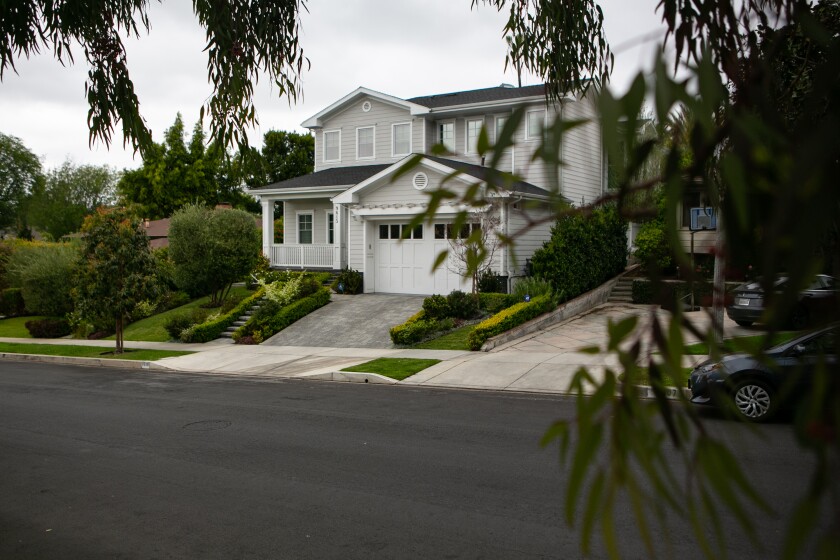 Zachary Horwitz's former home in Beverlywood.