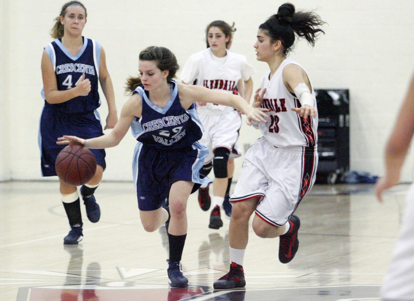 Glendale vs. CV girls' basketball