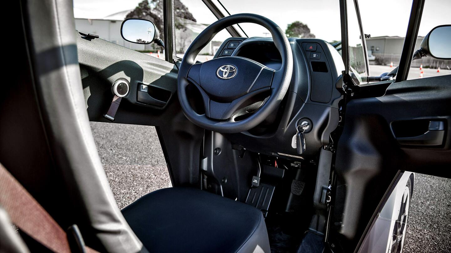 Toyota iRoad vehicle