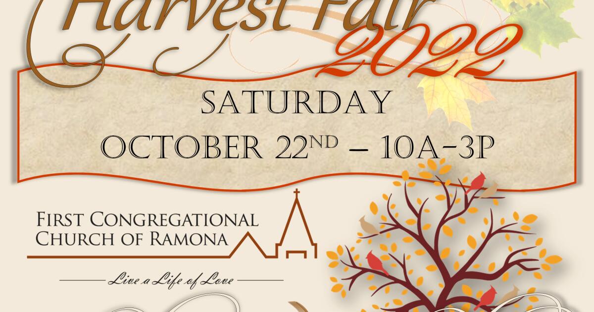 Orange Fall Festival Door Hanger - Church Invitations - Outreach Marketing