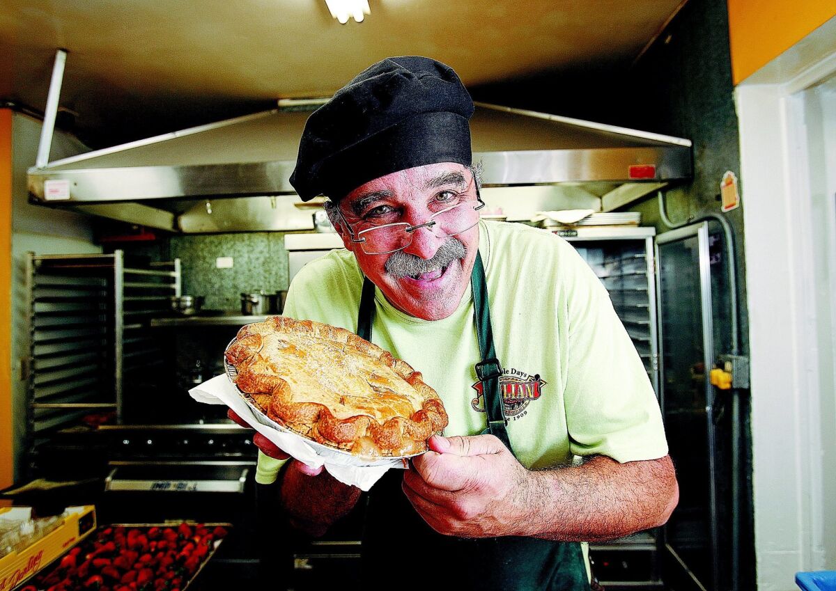 Charles Scott, owner of the Candied Apple Pastry Co. in Julian. John Gastaldo • U-T
