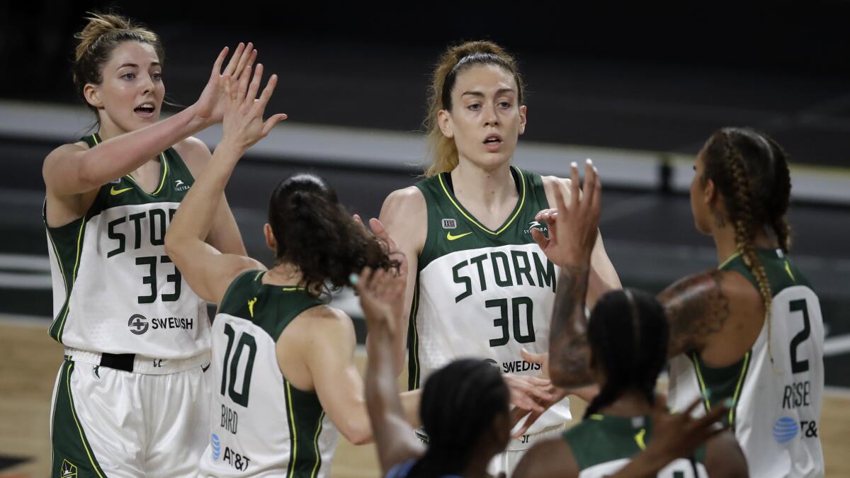 Storm stay unbeaten on road with 86-75 victory over Dream - The