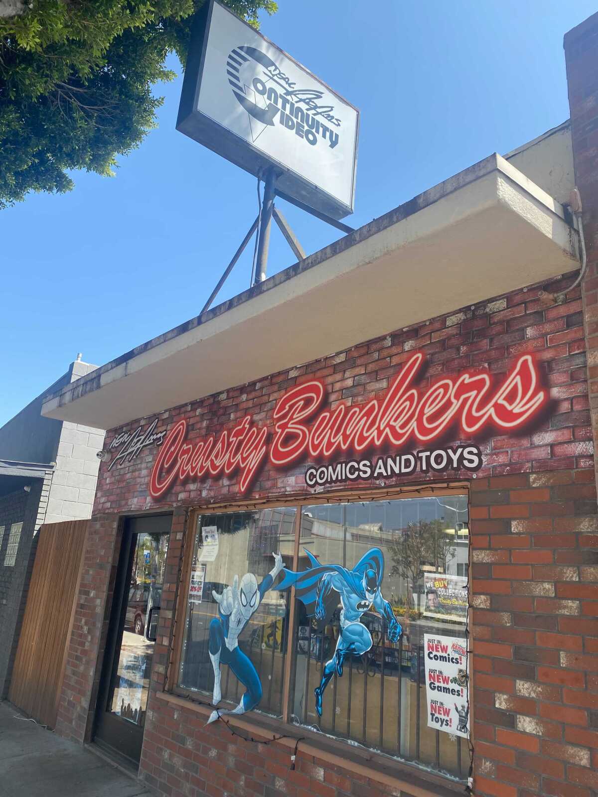 Neal Adams Crusty Bunkers Comics and Toys in Burbank