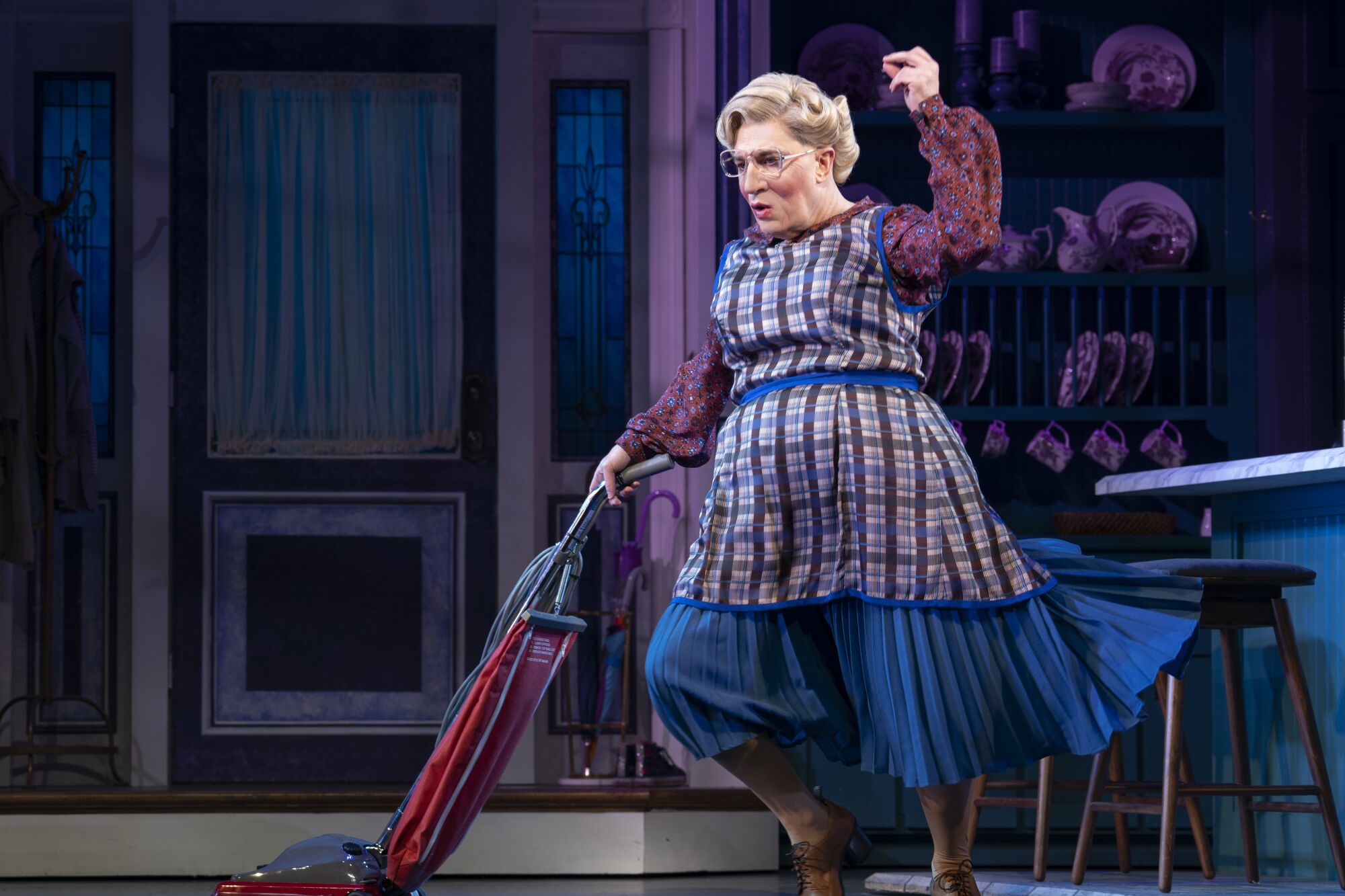 Rob McClure in the Broadway musical "Mrs. Doubtfire."