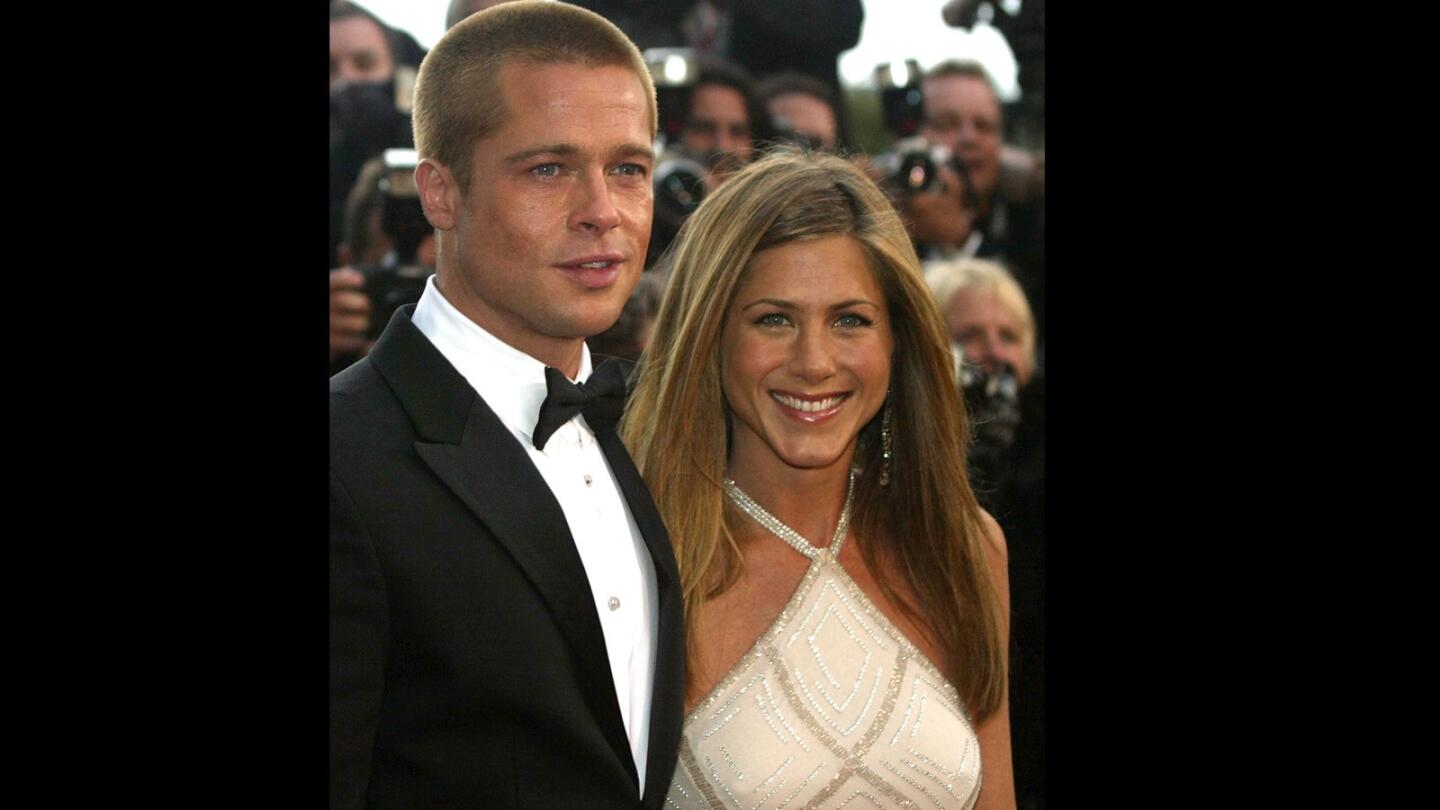 After dating Adam Duritz and Tate Donovan, Aniston thought she had found the one. She tied the knot to Brad Pitt in a Malibu wedding in 2000. By 2005, they had announced their separation, much to fans' dismay.