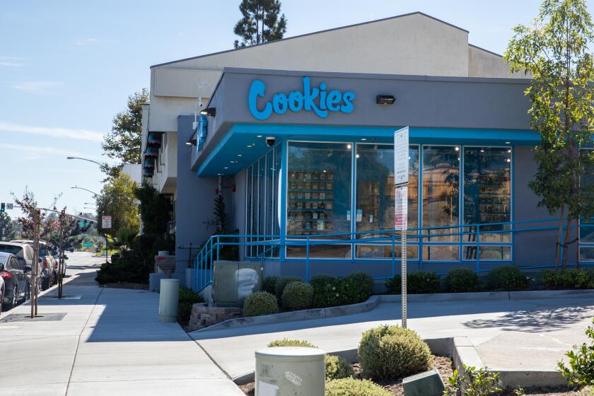 San Diego, CA - August 11: The Cookies marijuana dispensary in San Diego, CA on Thursday, Aug. 11, 2022. (Adriana Heldiz / The San Diego Union-Tribune)