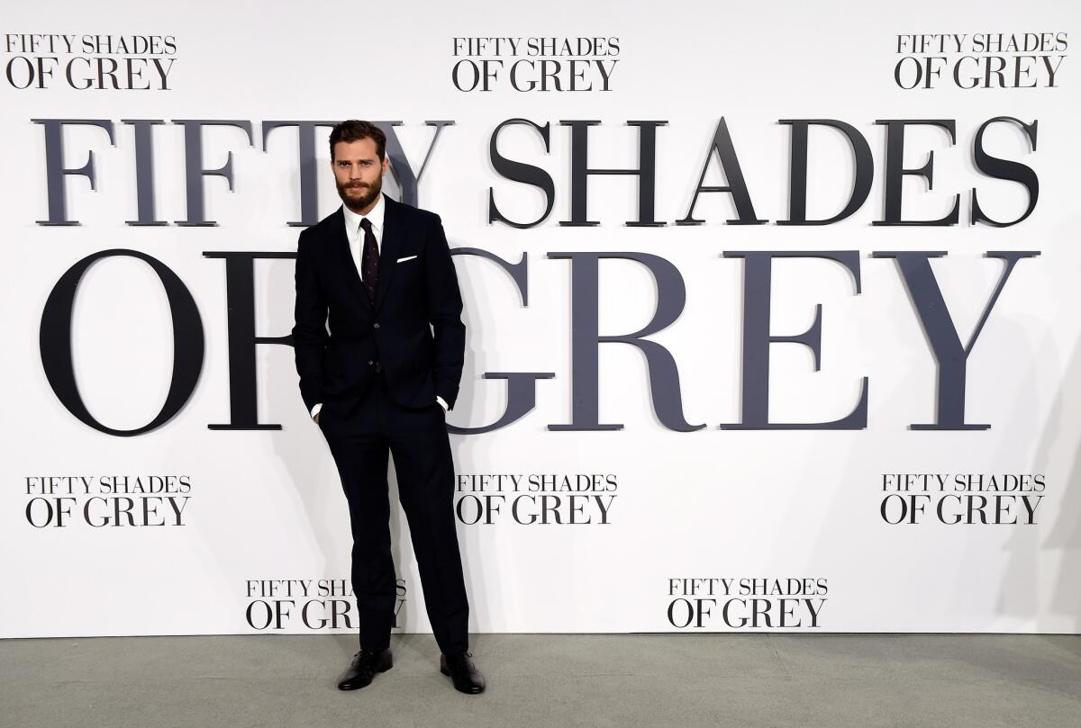 Jamie Dornan at the UK Premiere of "Fifty Shades Of Grey" at Odeon Leicester Square on Feb. 12.