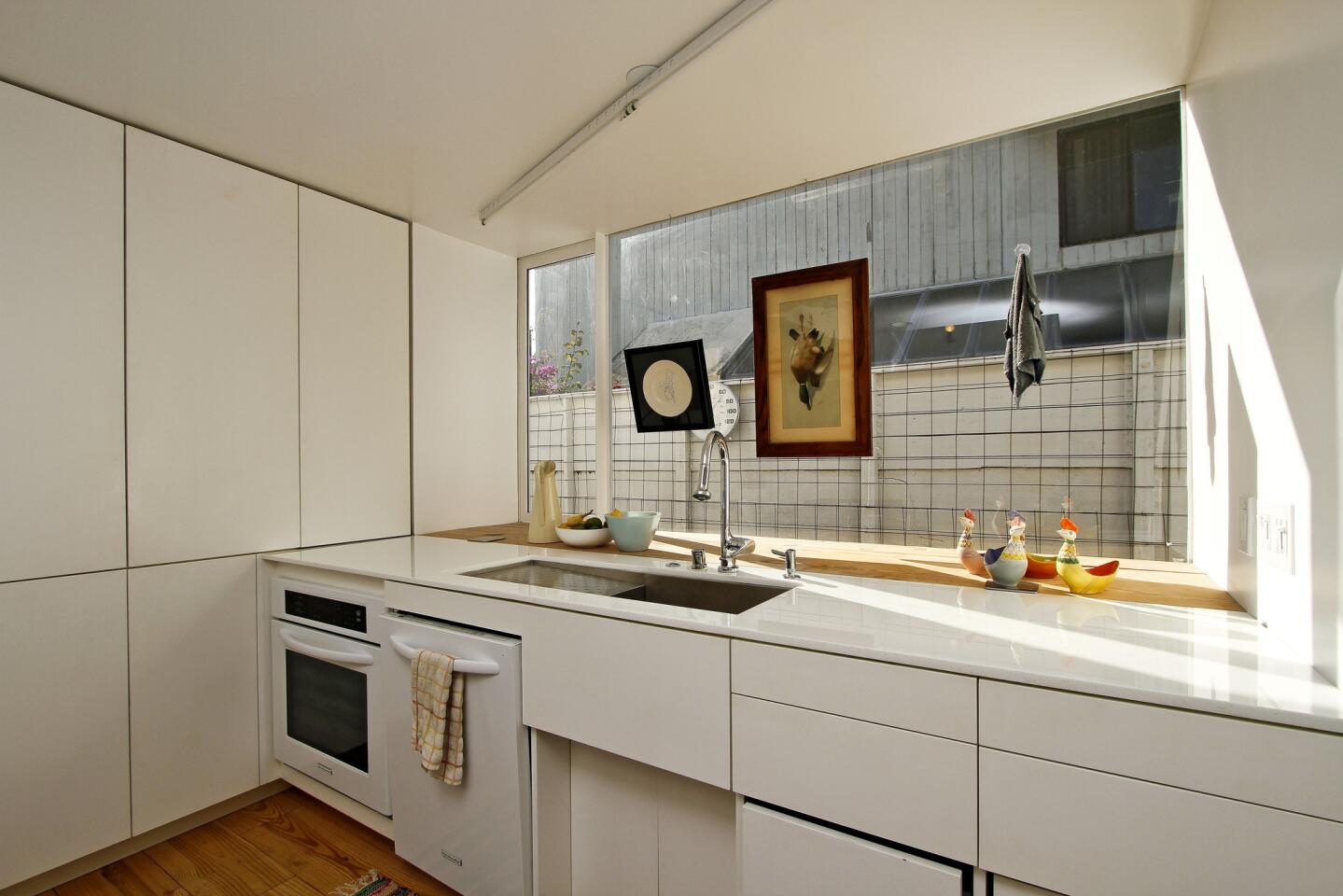 All-white kitchens