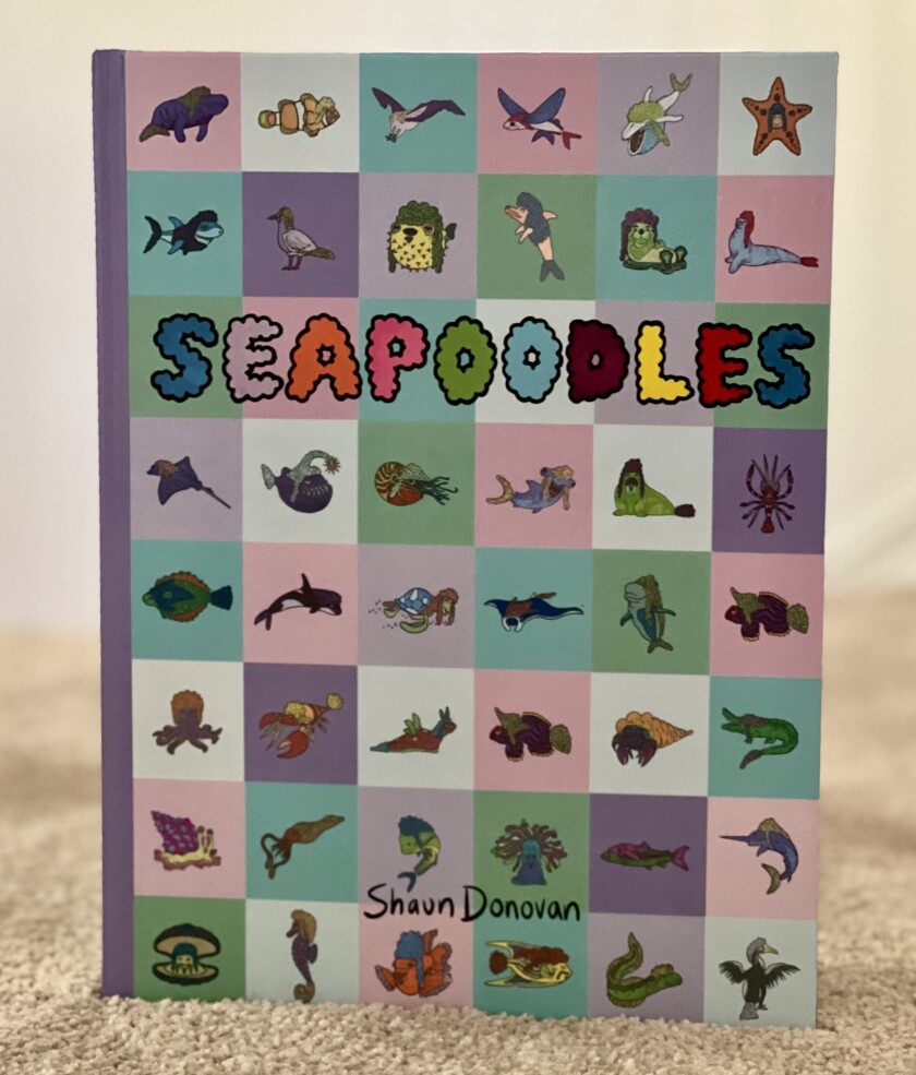 "Seapoodles" is local surfer Shaun Donovan's first book.