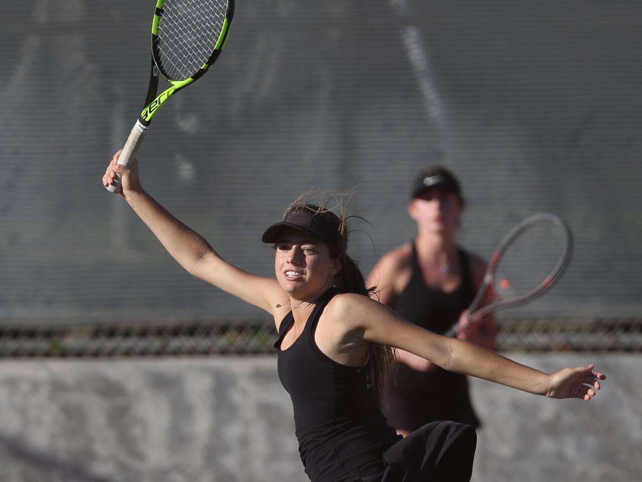 Photo Gallery: Huntington Beach vs. Edison in girls' tennis