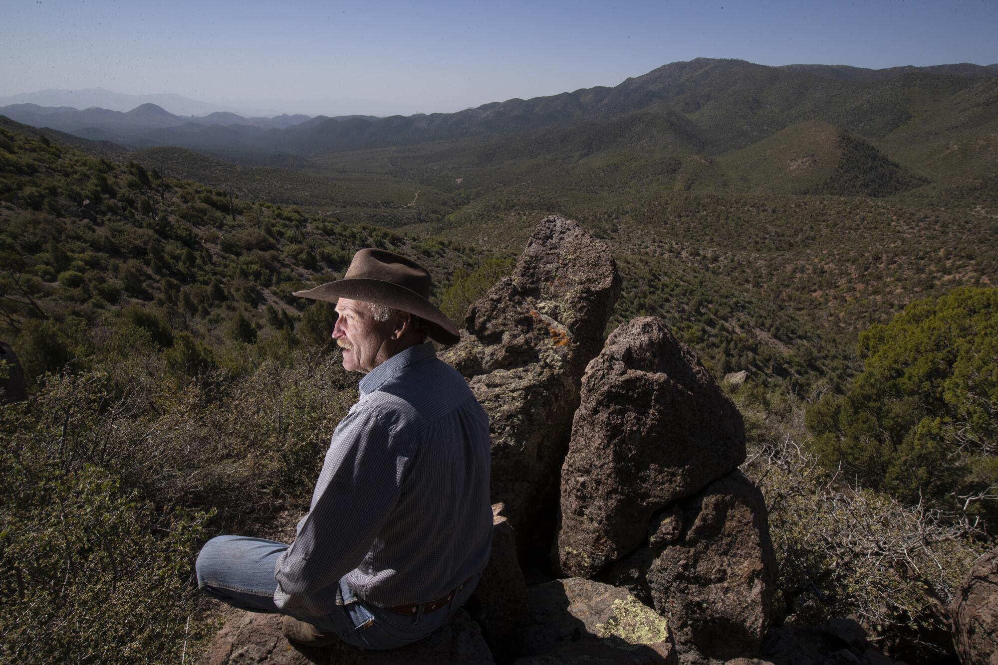 Brent Hafen says he wishes people would understand how much this land means to him.