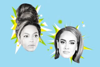 Beyoncé and Adele have again both been nominated for record of the year, song of the year and album of the year.