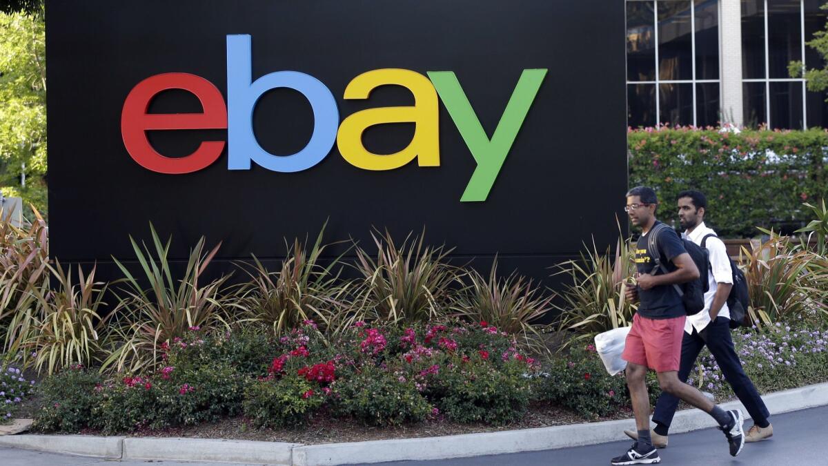 EBay sued Amazon on Wednesday alleging the tech giant has been poaching some of its top sellers since 2015.