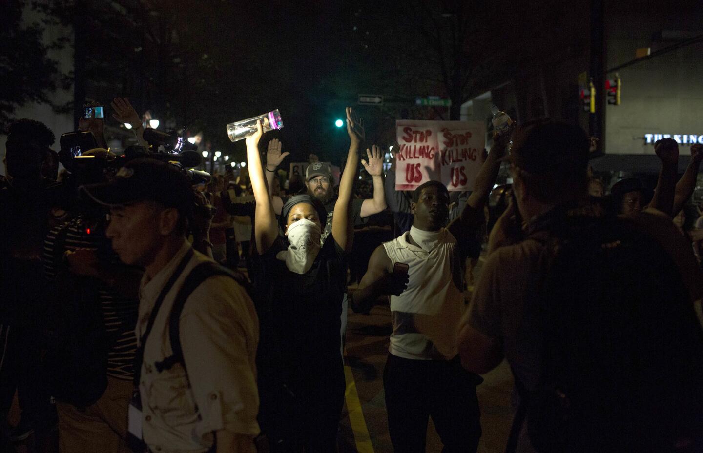 Protests in Charlotte