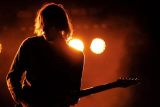 Cameron Winter of Geese at Hollywood Forever on Oct. 15.