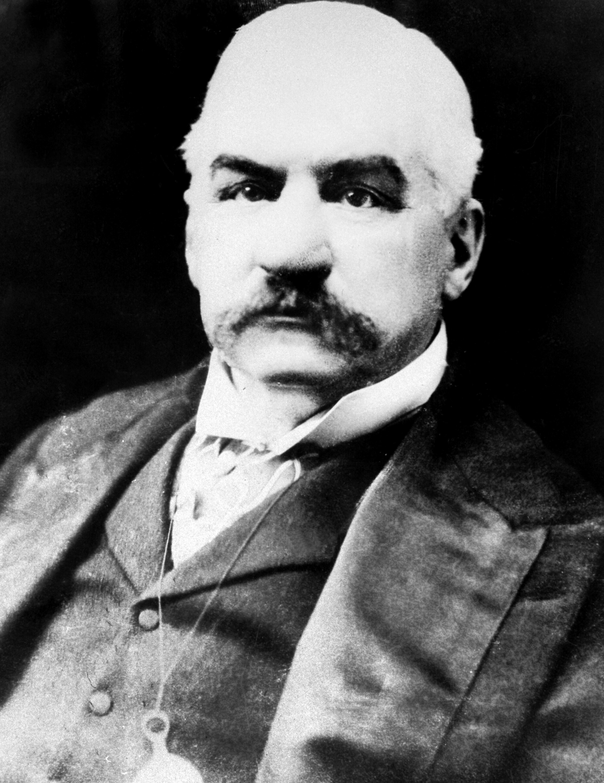 A portrait of J.P. Morgan