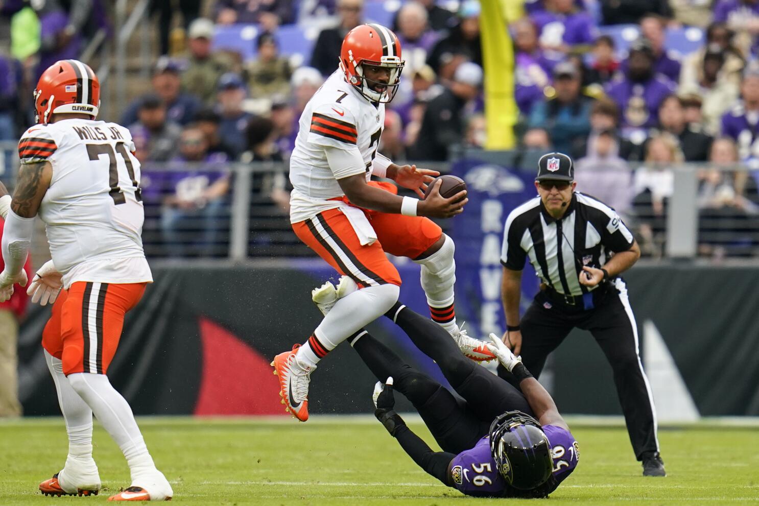 Browns Denzel Ward records 99-yard pick-six against Cincinnati Bengals