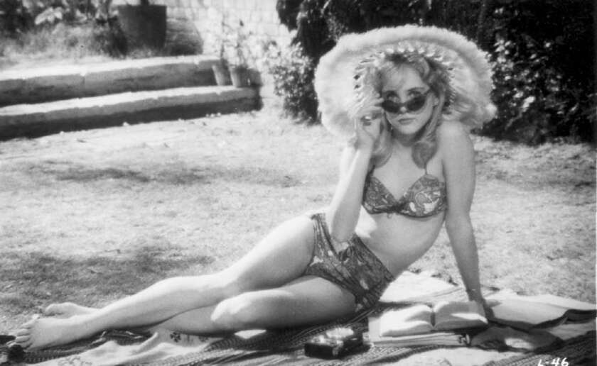 Sue Lyon starred in Stanley Kubrick's "Lolita."