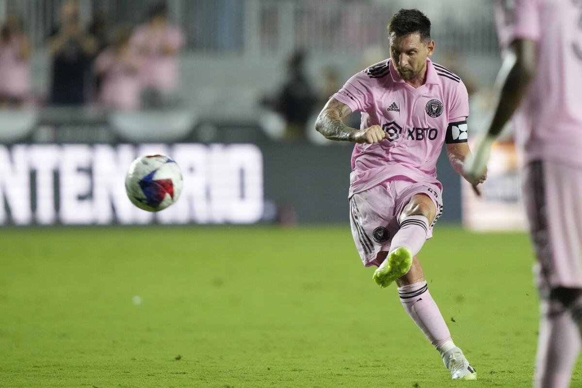Messi taking on the Union: Ticket and TV details for the Leagues Cup  semifinal - WHYY