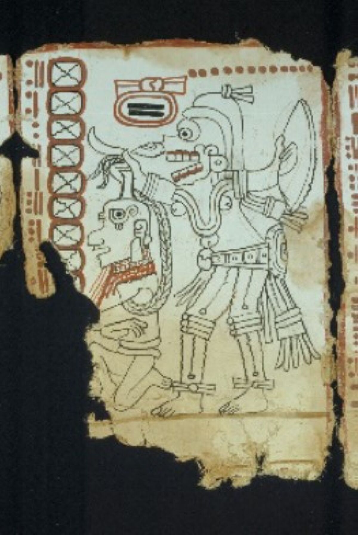 Pagina 4 del Códice Maya de México,