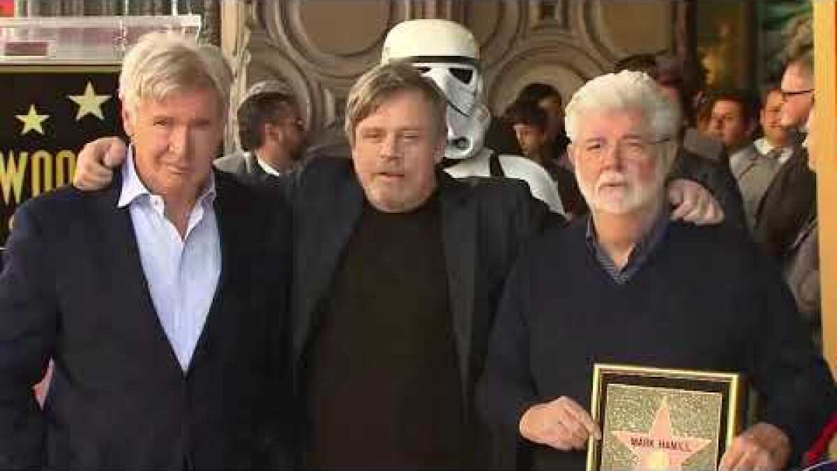 Star Wars' Actor Mark Hamill to Receive Walk of Fame Star