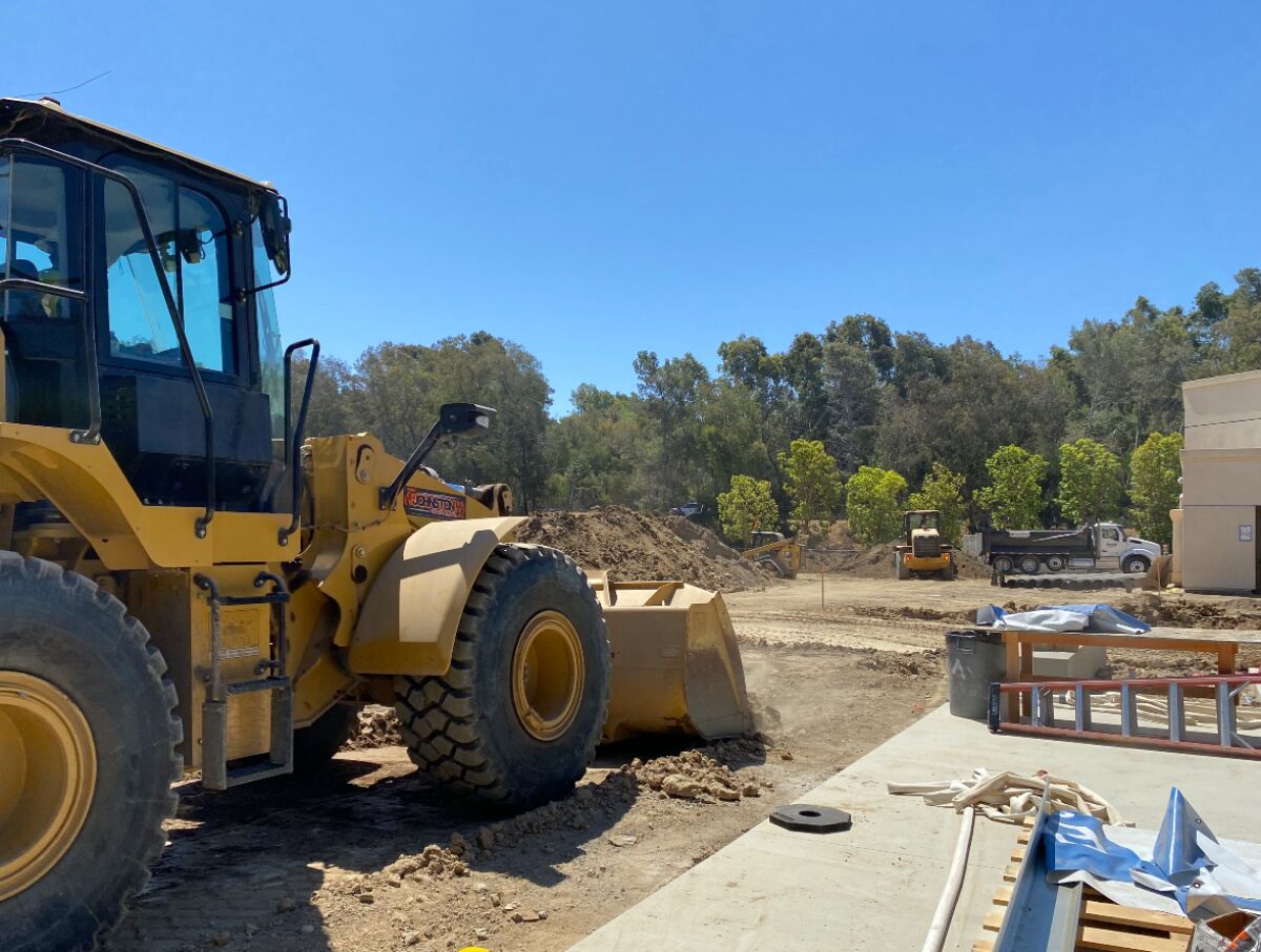 Construction crews