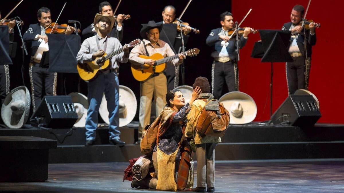 The mariachi musical "Cruzar la Cara de la Luna (To Cross the Face of the Moon)" comes to the Soraya in Northridge.