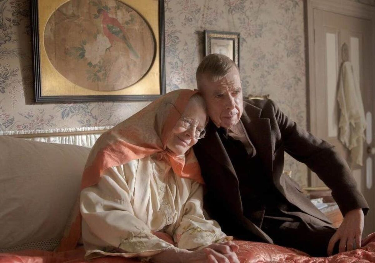 Vanessa Redgrave and Timothy Spall