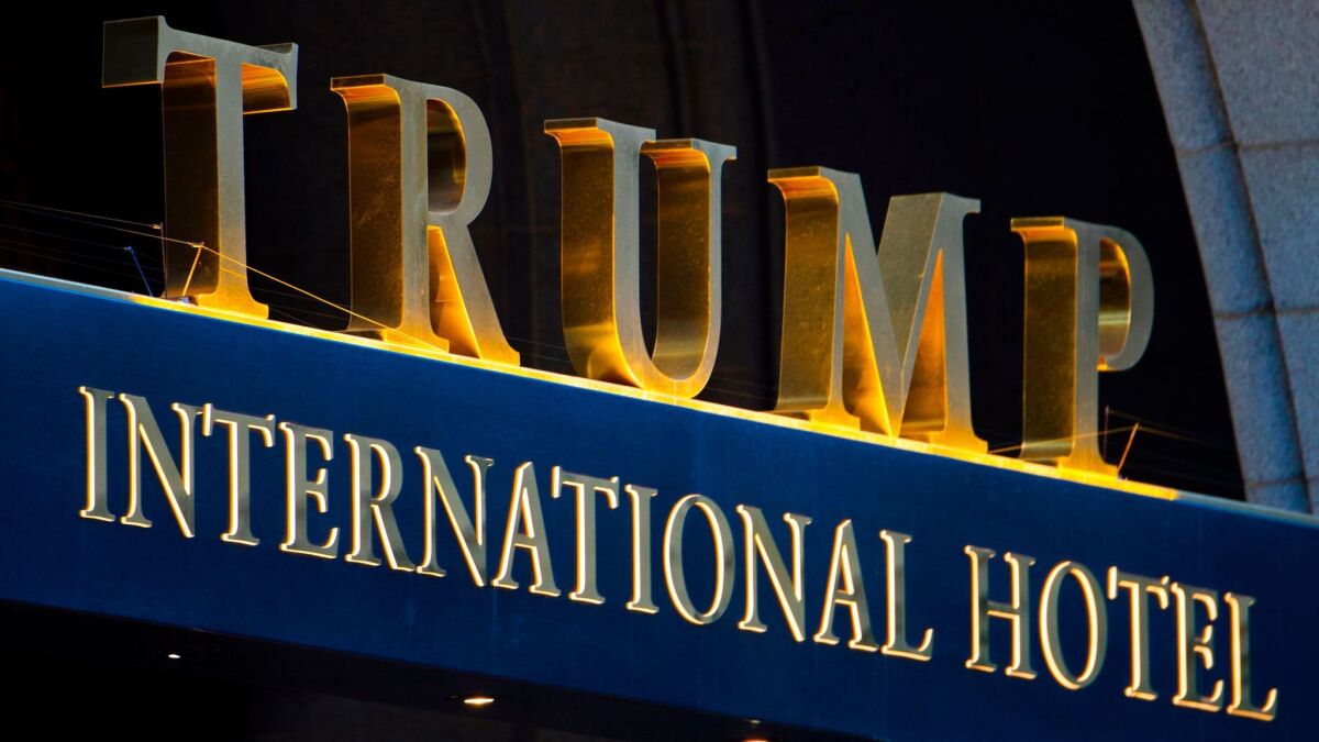 The Trump International Hotel in Washington, D.C., is among the hotels whose customers were affected by a months-long data breach.