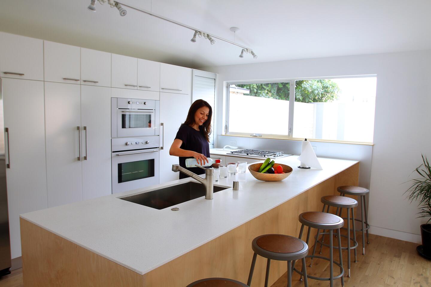 All-white kitchens