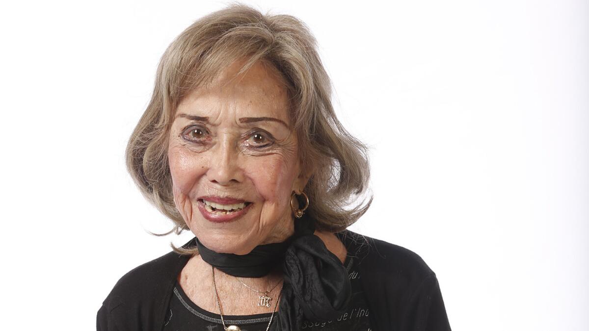 Voice-over actress June Foray