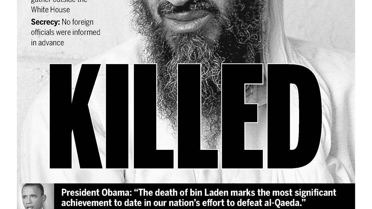 From The Archives Ten Year Anniversary Of Osama Bin Laden S Death The San Diego Union Tribune