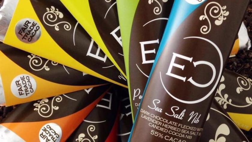 Eclipse Chocolate bars are sold in specialty food shops and is are also widely available at Whole Foods. (Courtesy photo)