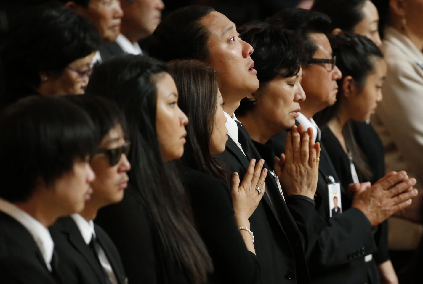 Funeral service for LAPD Officer Nicholas Lee