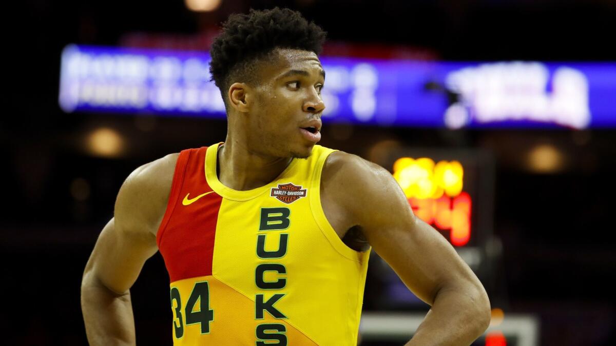 MVP candidate Giannis Antetokounmpo led the Bucks to the best record in the NBA this season.