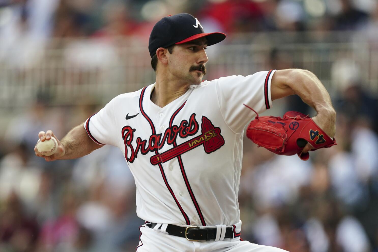 Spencer Strider pitches Braves past Padres for 8th straight win